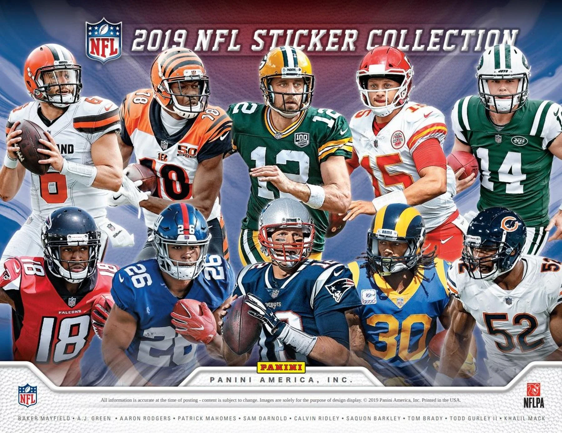 2019 Panini NFL Sticker Box