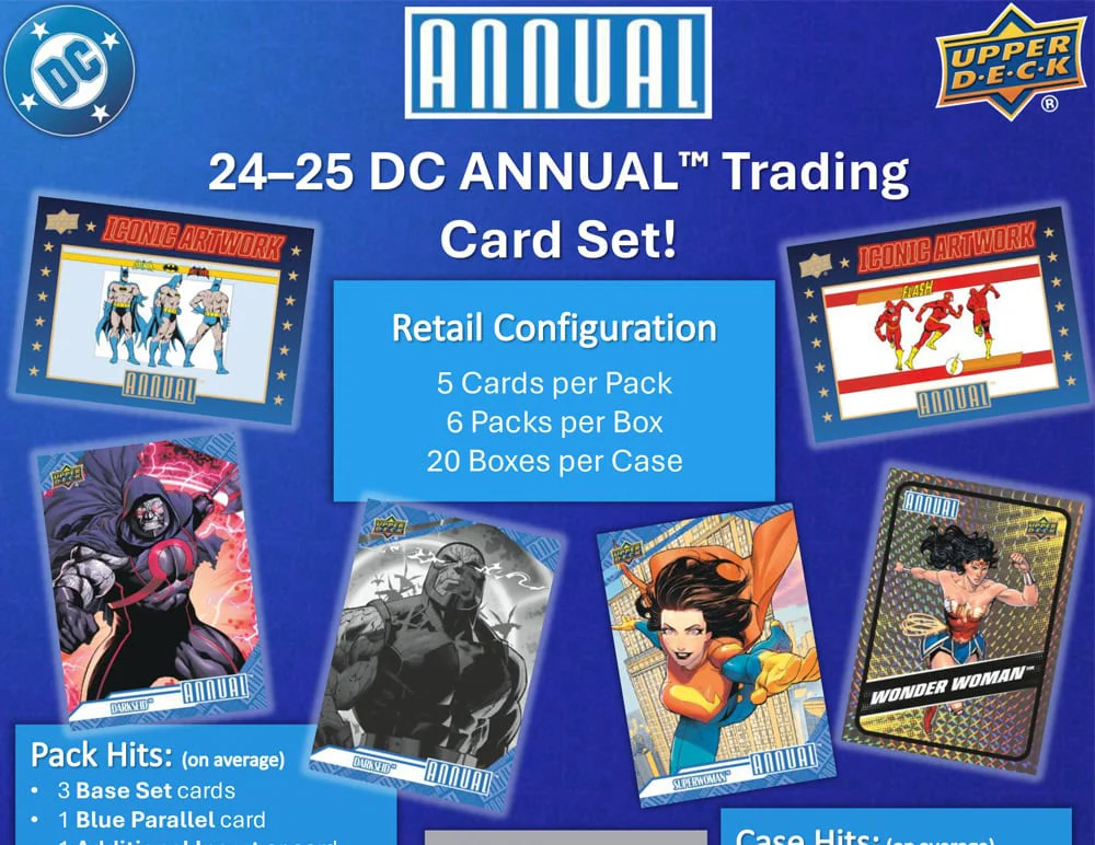 2024-25 Upper Deck DC Annual Blaster Box - Image 2