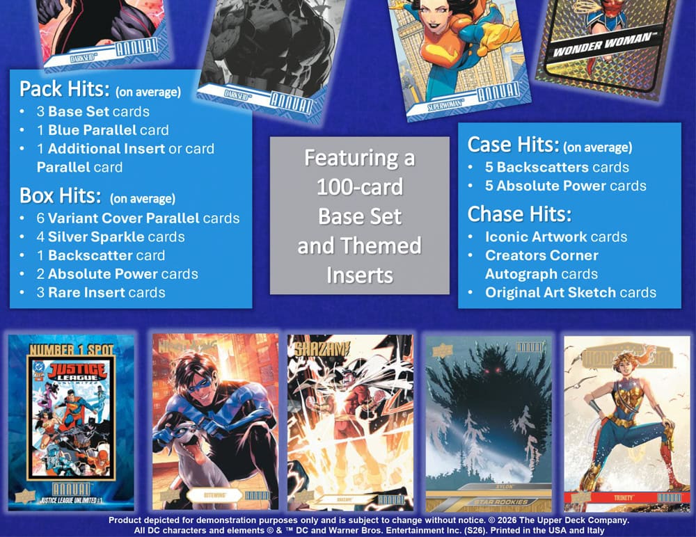 2024-25 Upper Deck DC Annual Blaster Box - Image 3