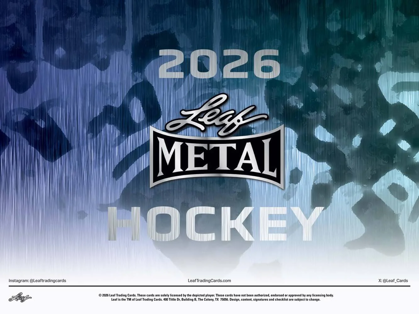 2025-26 Leaf Metal Hockey Hobby Box - Image 2