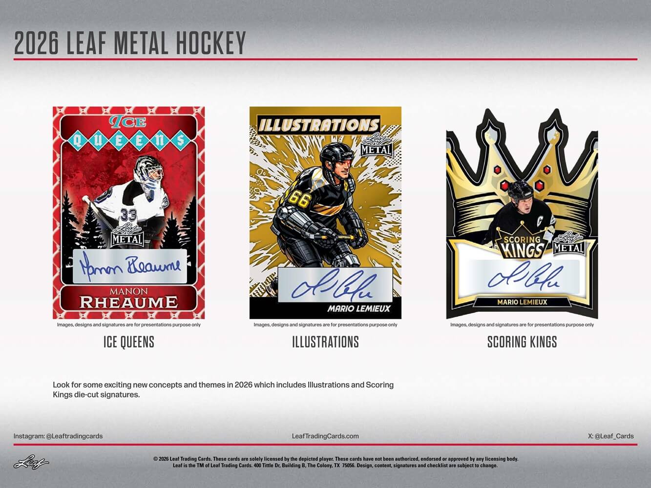 2025-26 Leaf Metal Hockey Hobby Box - Image 4