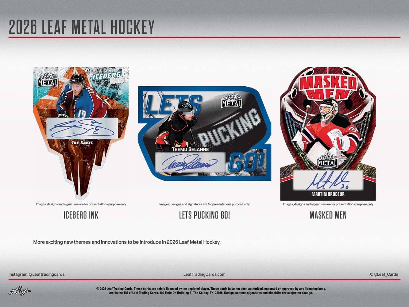 2025-26 Leaf Metal Hockey Hobby Box - Image 5