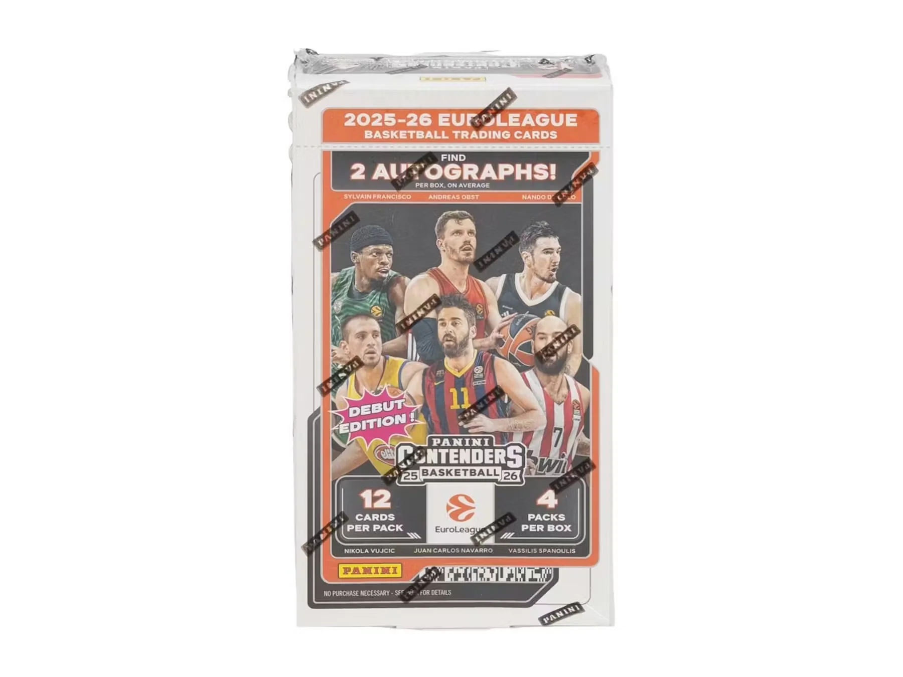 2025-26 Panini Contenders EuroLeague Basketball Mega Hobby Box