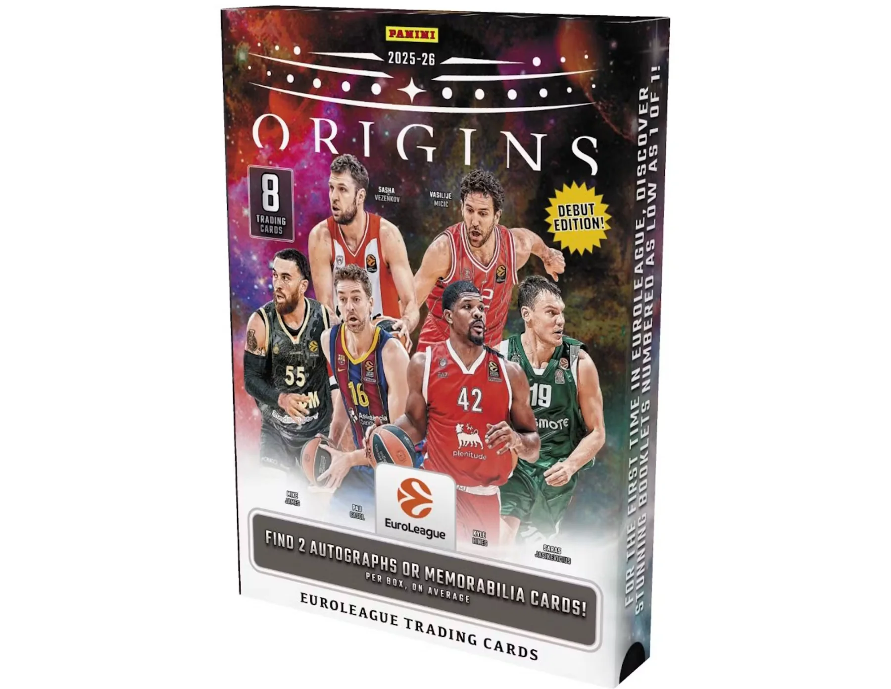 2025-26 Panini Origins EuroLeague Basketball Hobby Box