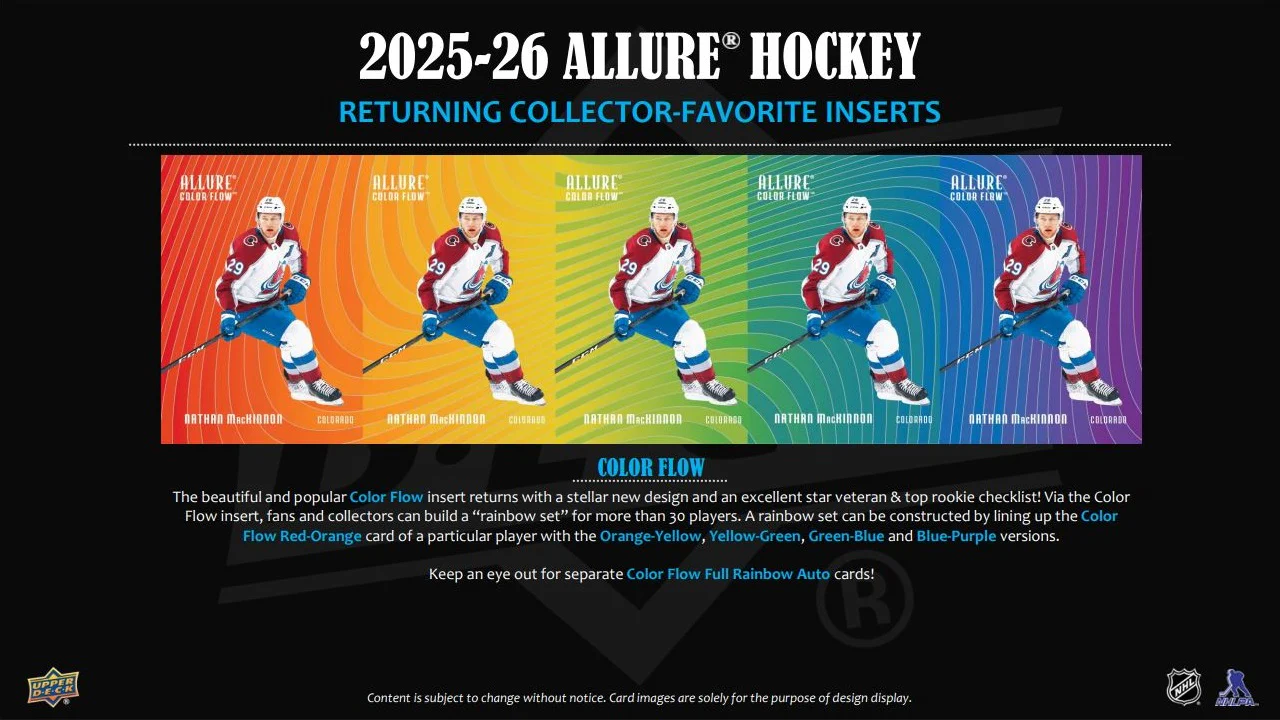 2025-26 Upper Deck Allure Hockey Blaster Box - Image 4