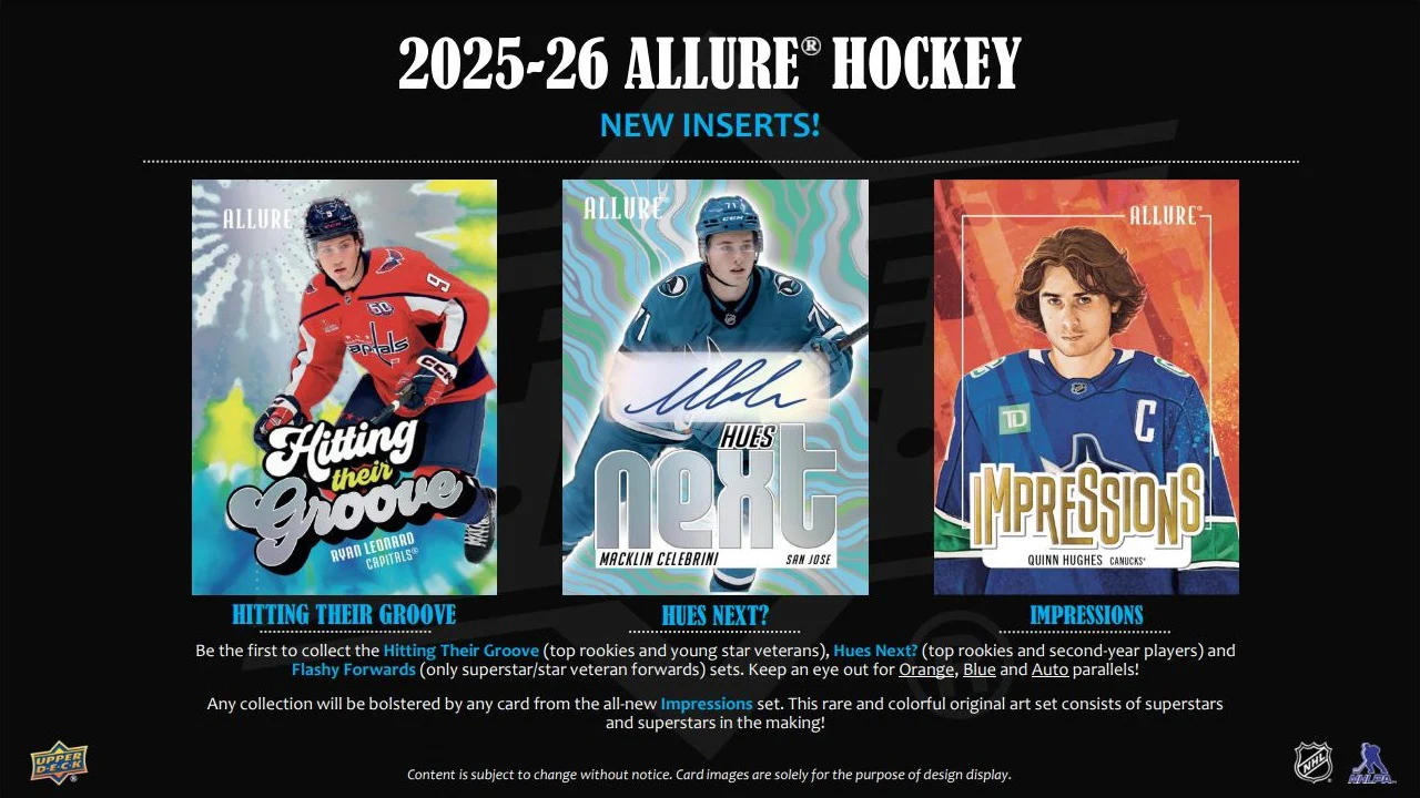 2025-26 Upper Deck Allure Hockey Blaster Box - Image 6