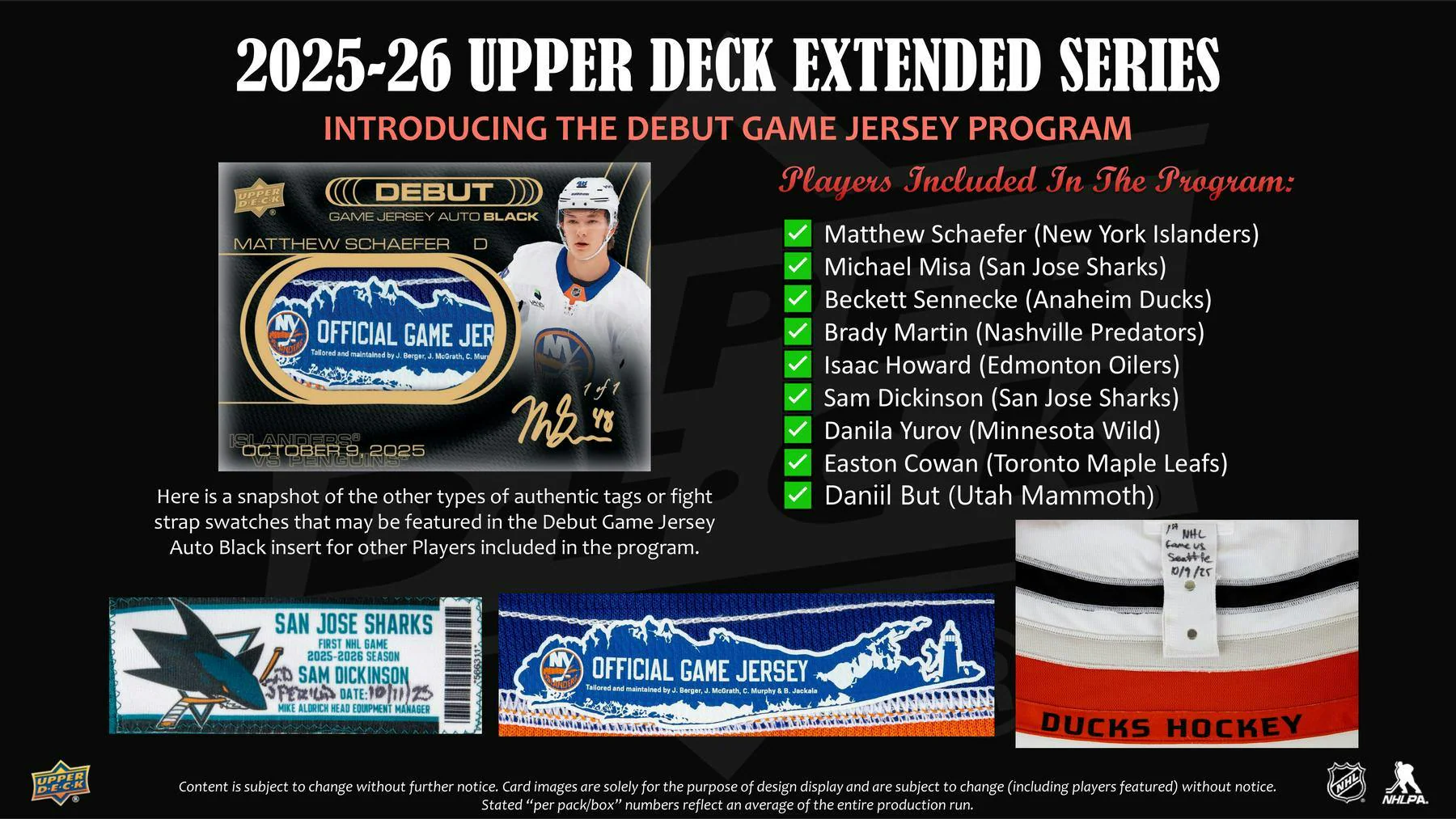 2025-26 Upper Deck Extended Series Hockey Hobby 12 Box Case - Image 9