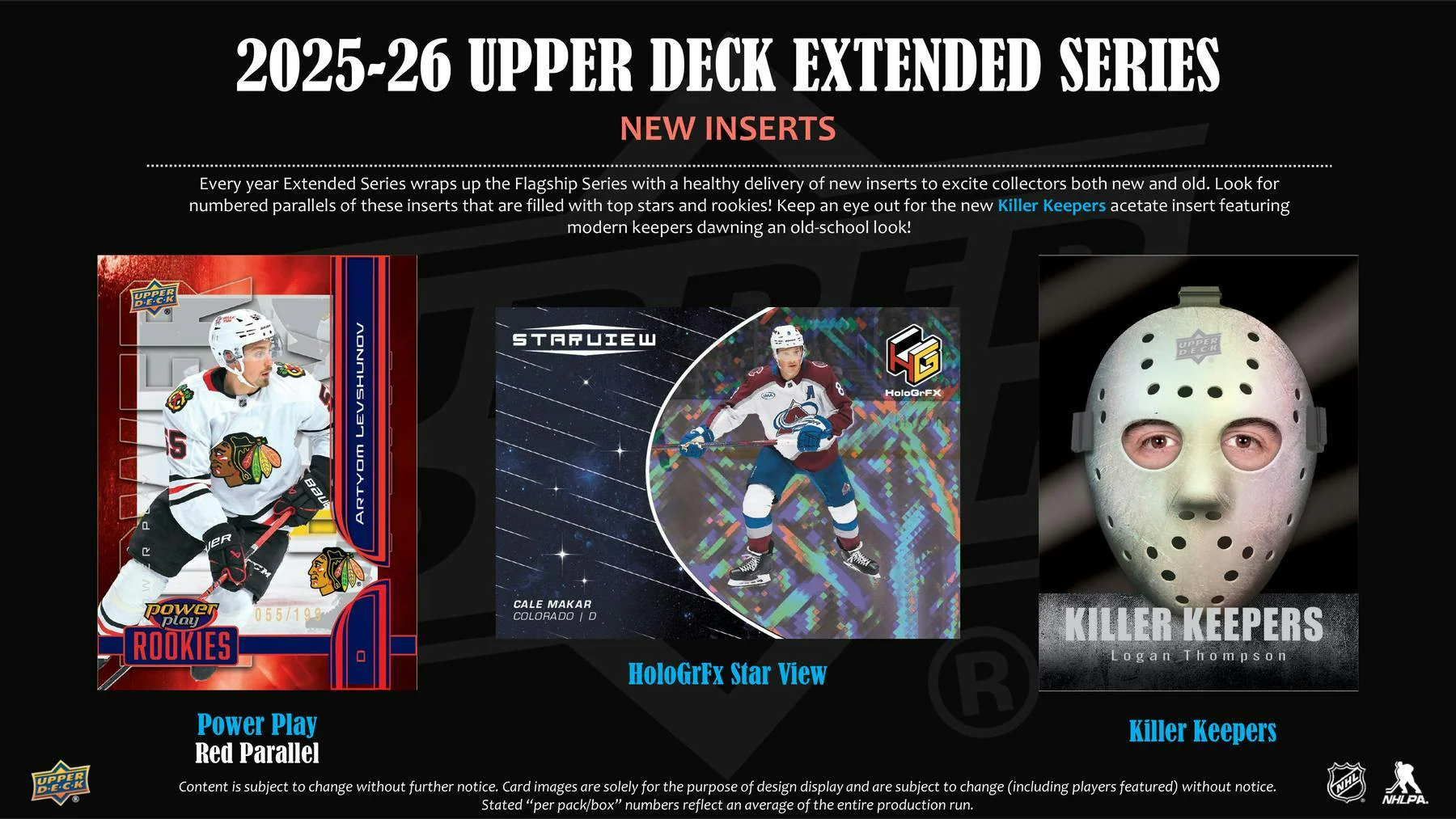 2025-26 Upper Deck Extended Series Hockey Hobby 12 Box Case - Image 7