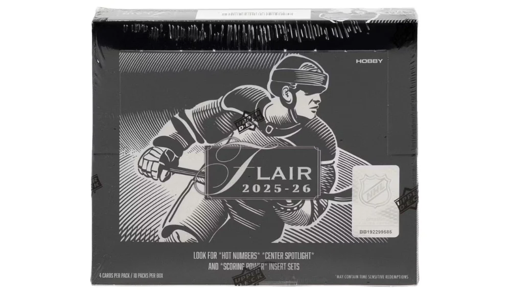2025-26 Upper Deck Flair Hockey Hobby Box - Image 2