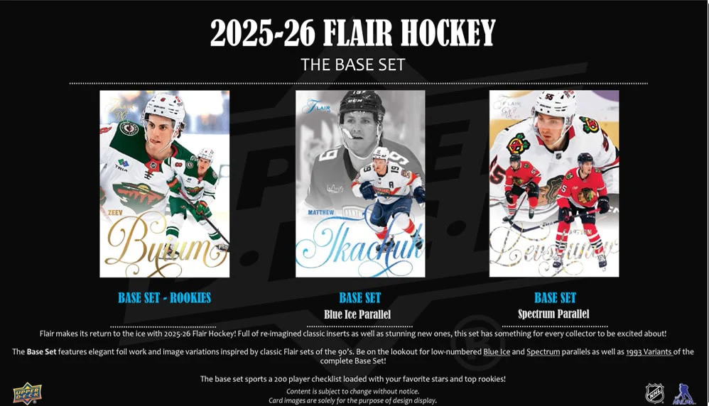 2025-26 Upper Deck Flair Hockey Hobby Box - Image 4