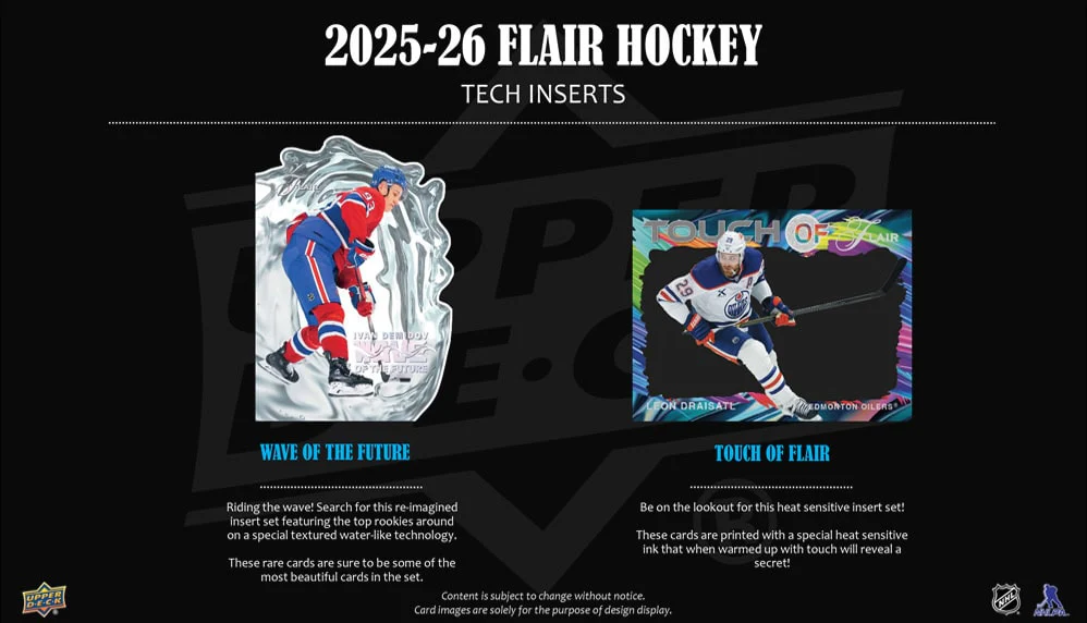 2025-26 Upper Deck Flair Hockey Hobby Box - Image 6