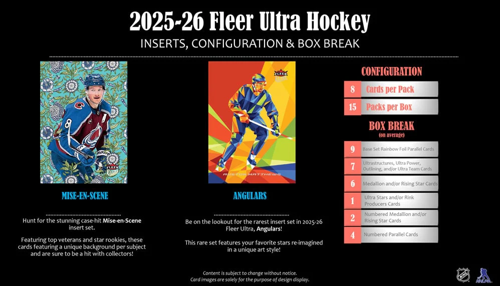 2025-26 Upper Deck Fleer Ultra Hockey Hobby Box - Image 6