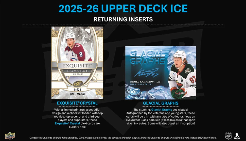 2025-26 Upper Deck Ice Hockey Hobby Box (Pre-Order) - Image 6