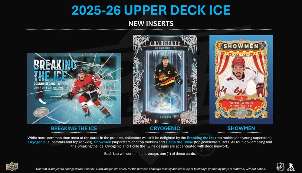 2025-26 Upper Deck Ice Hockey Hobby Box (Pre-Order) - Image 8