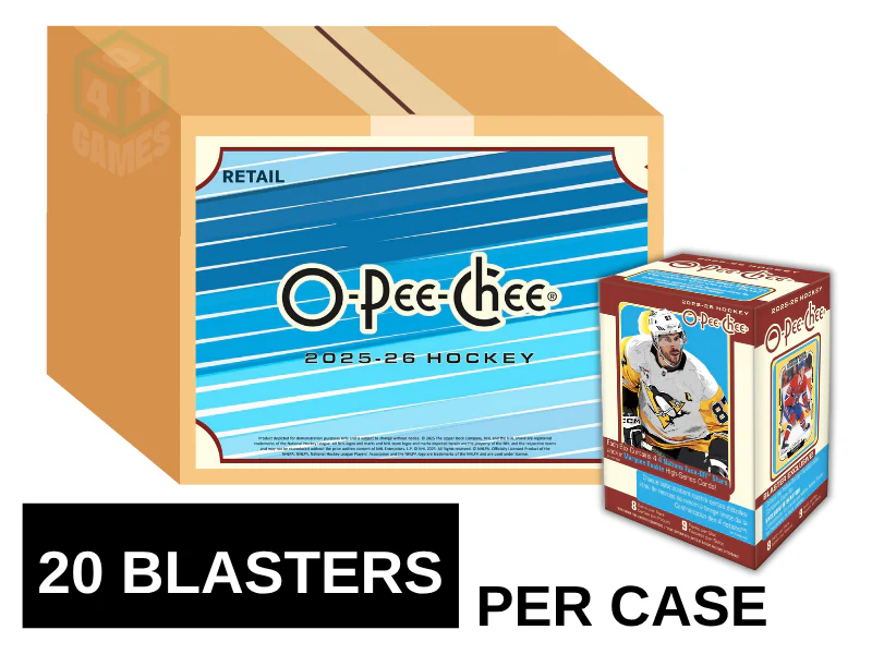 2025-26 Upper Deck O-Pee-Chee Hockey Blaster 20 Box Case