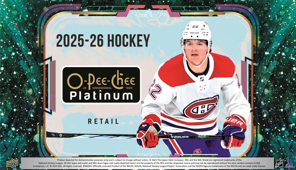 2025-26 Upper Deck O-Pee-Chee Platinum Hockey Blaster Box - Image 2