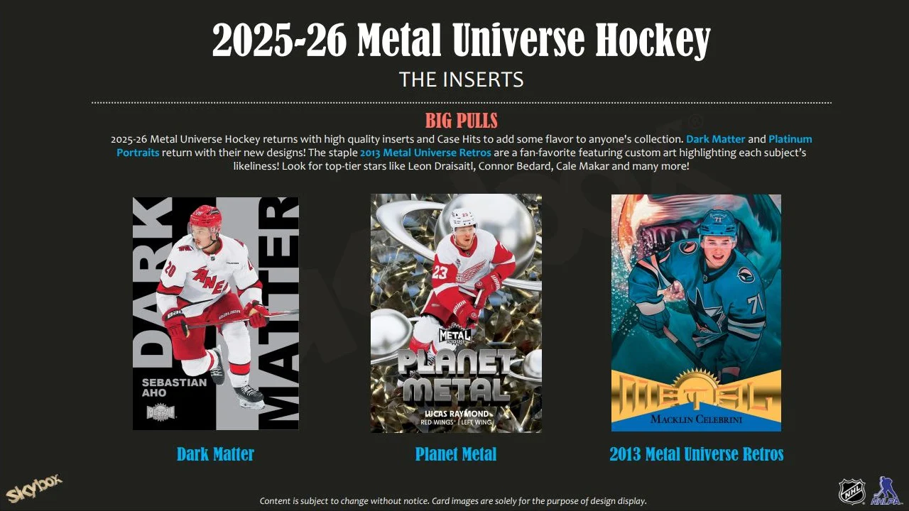 2025-26 Upper Deck Skybox Metal Universe Hockey Blaster Box - Image 4