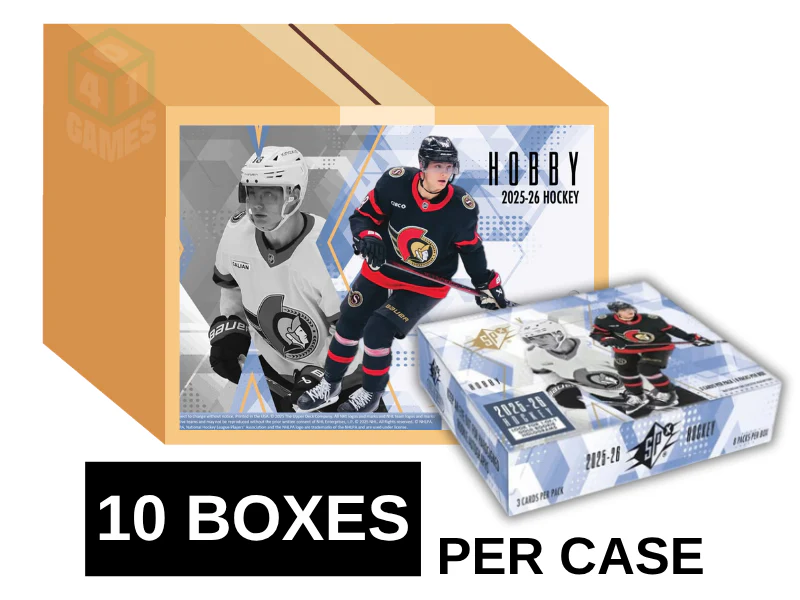 2025-26 Upper Deck SPx Hockey Hobby 10 Box Case
