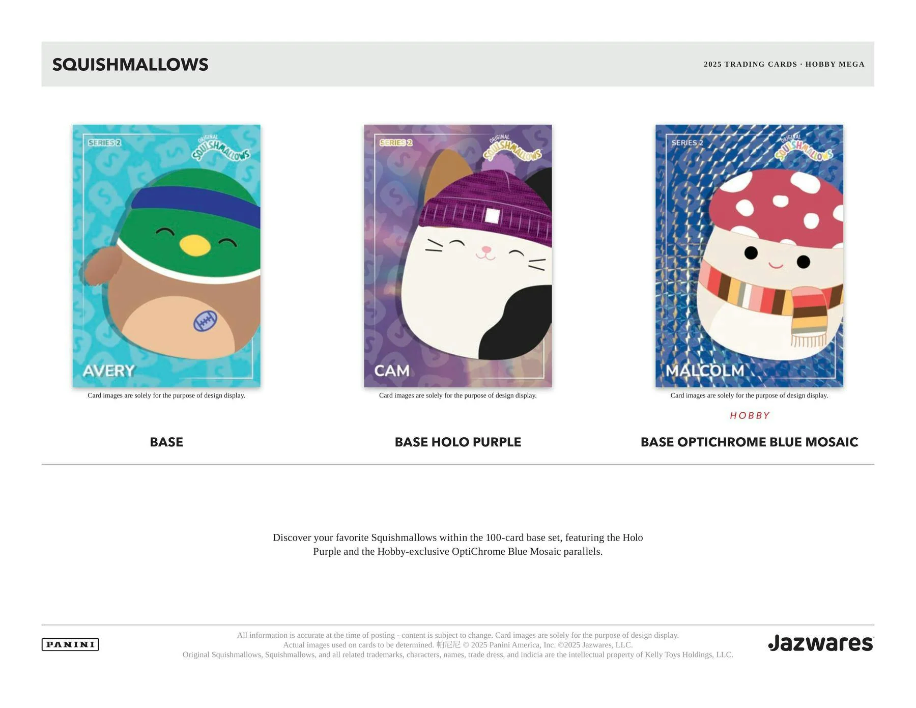 2025 Panini Squishmallows Trading Cards Mega Box - Image 4