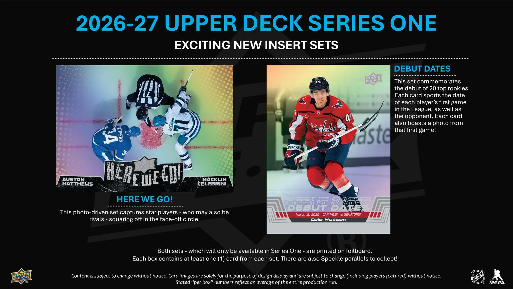 2026-27 Upper Deck Series 1 Hockey Hobby 12 Box Case (Pre-Order) - Image 10