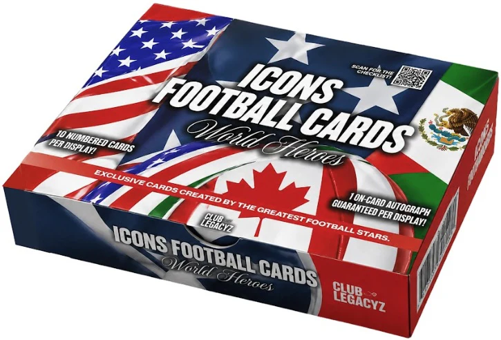 2026 Club Legacyz Icons Soccer Fourth Edition Hobby Box