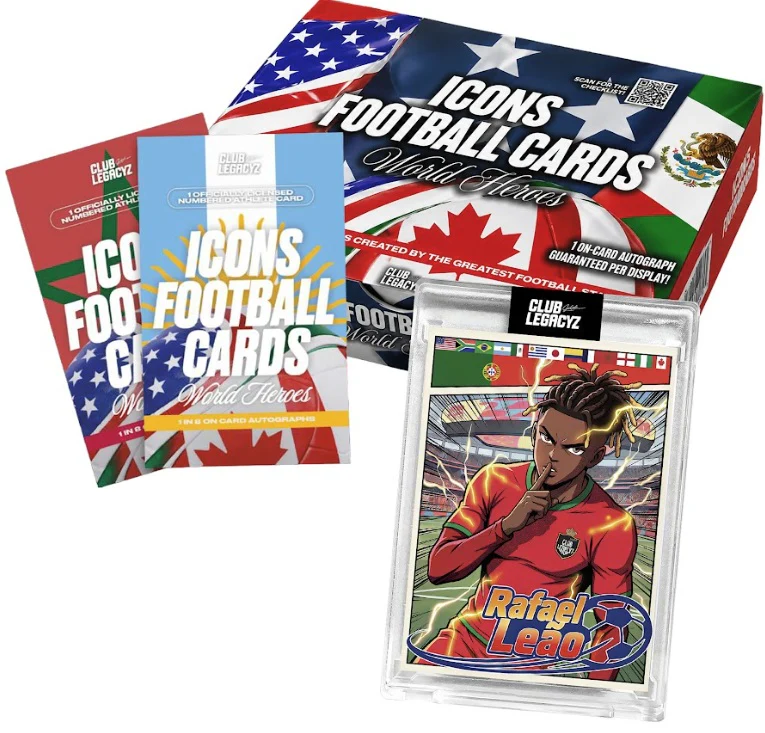 2026 Club Legacyz Icons Soccer Fourth Edition Hobby Box - Image 2
