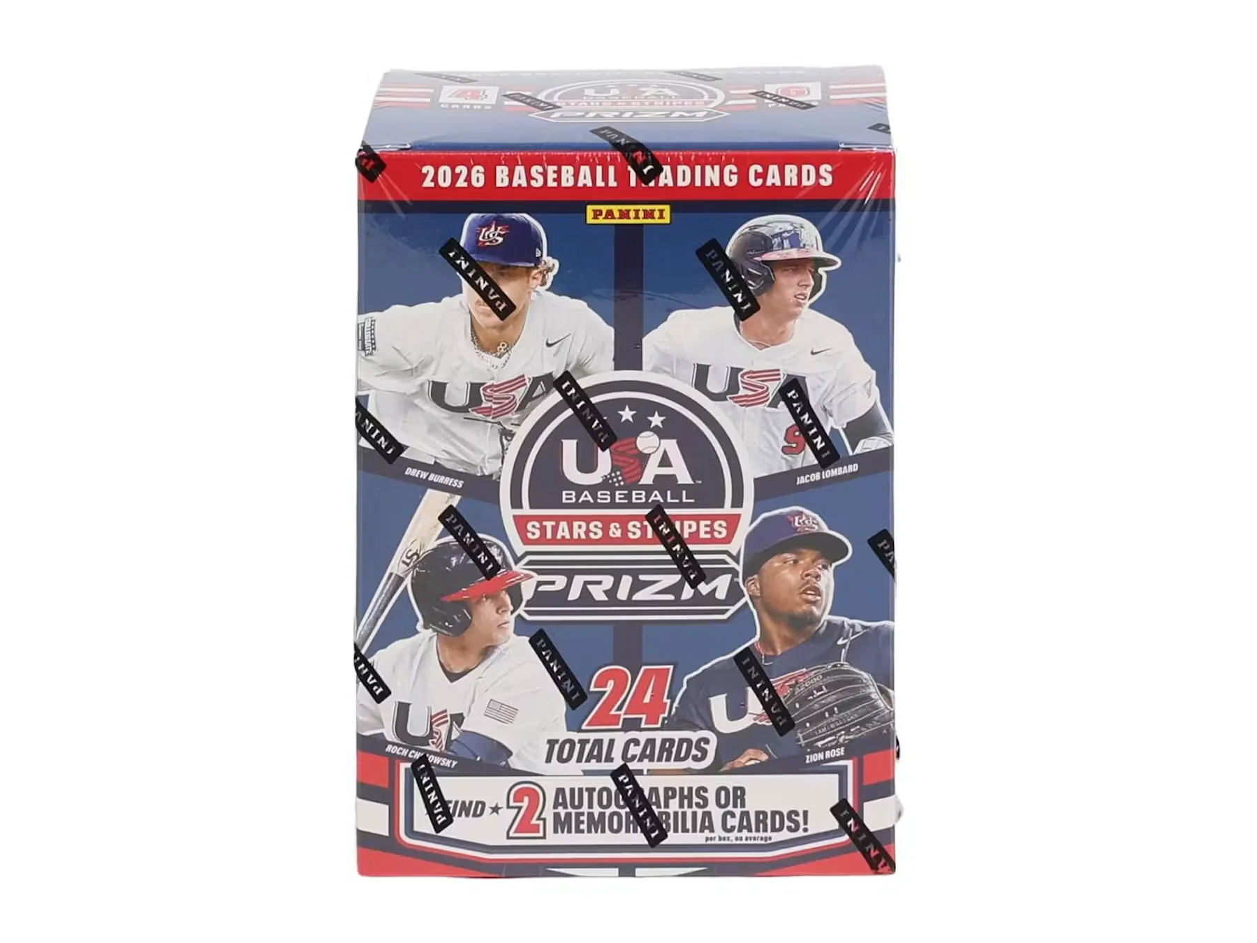2026 Panini USA Stars & Stripes Prizm Baseball Blaster Box