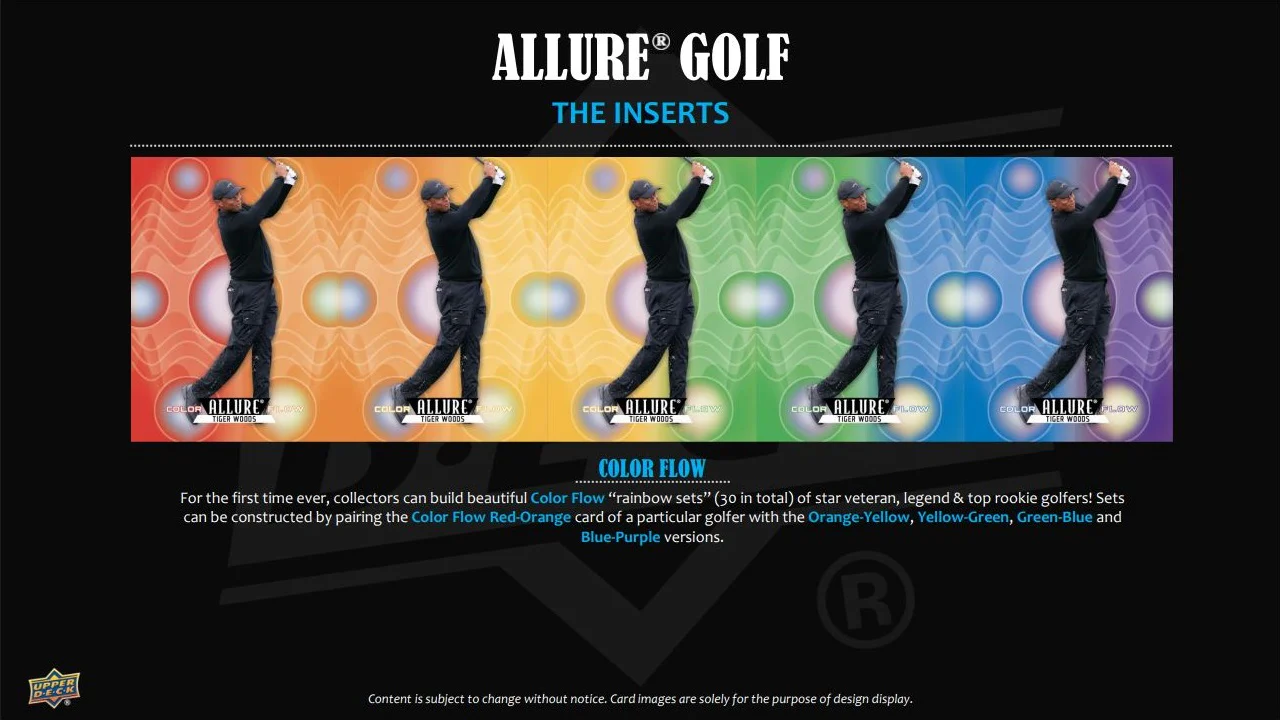 2026 Upper Deck Allure Golf Blaster Box - Image 5