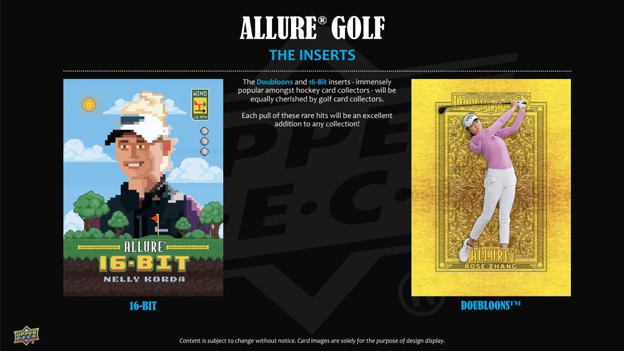 2026 Upper Deck Allure Golf Blaster Box - Image 6