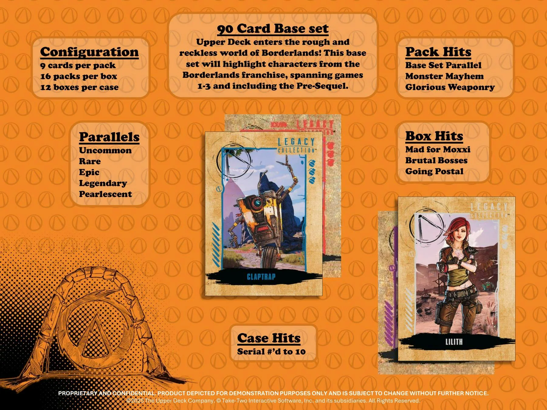 2026 Upper Deck Borderlands: Legacy Collection Hobby Box (Pre-Order) - Image 2