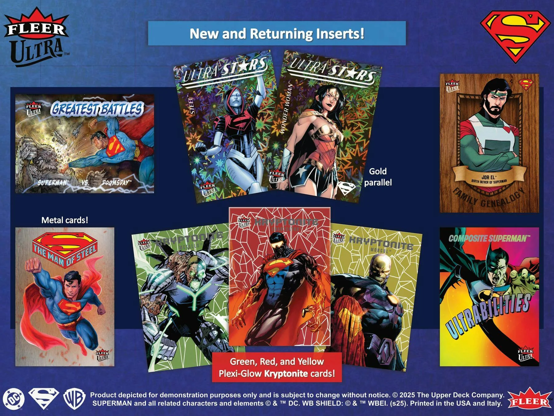 2026 Upper Deck Fleer Ultra Superman Hobby Box - Image 6