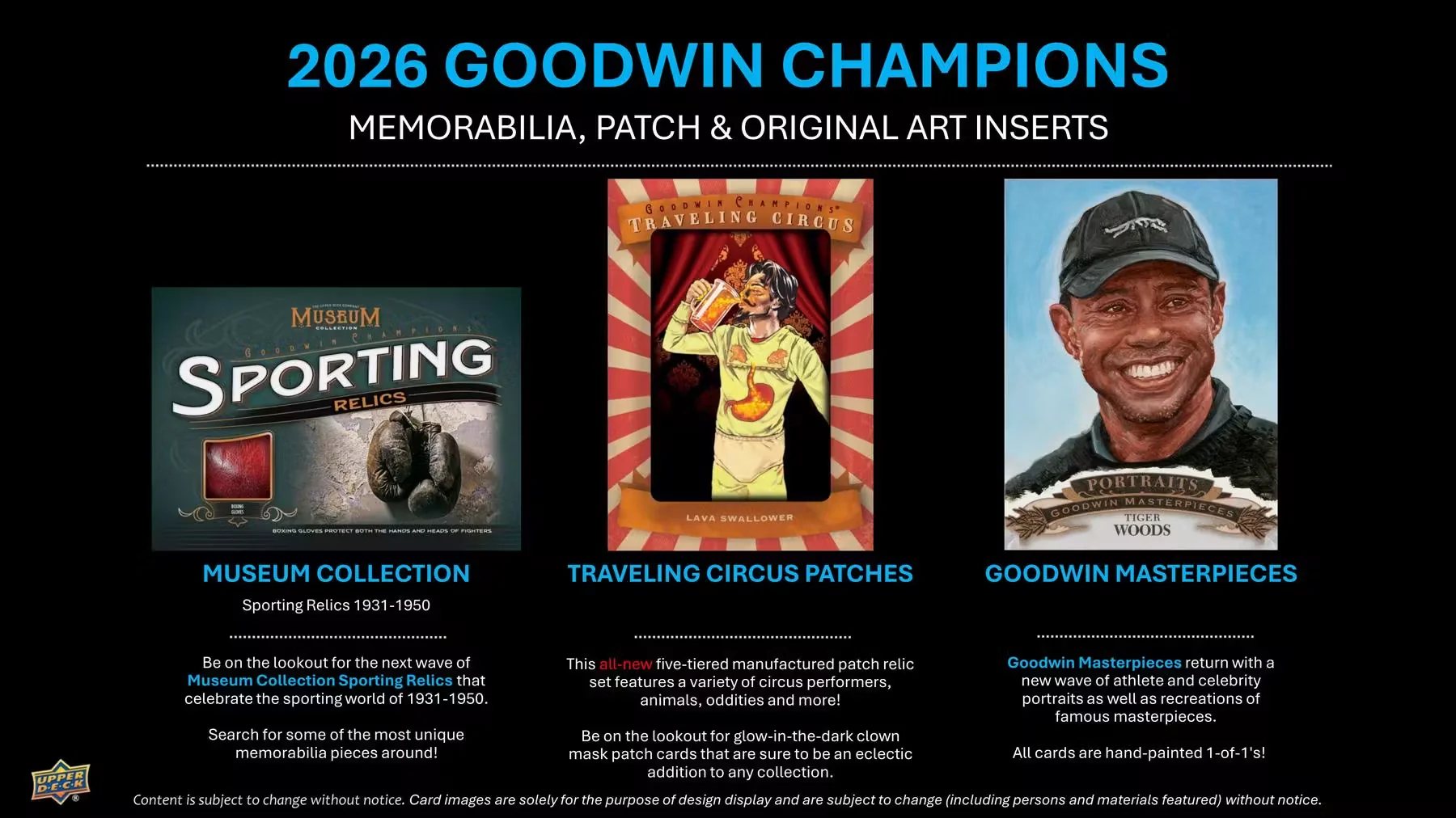 2026 Upper Deck Goodwin Champions Hobby Box (Pre-Order) - Image 3
