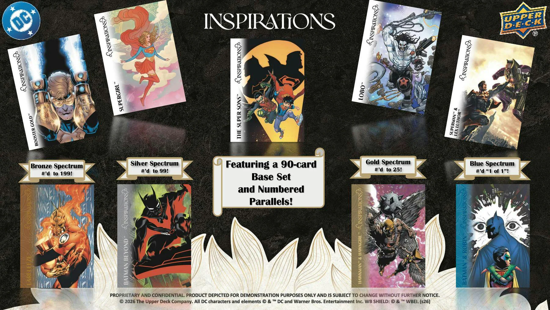 2026 Upper Deck Inspirations: The World of DC Hobby Box (Pre-Order) - Image 2