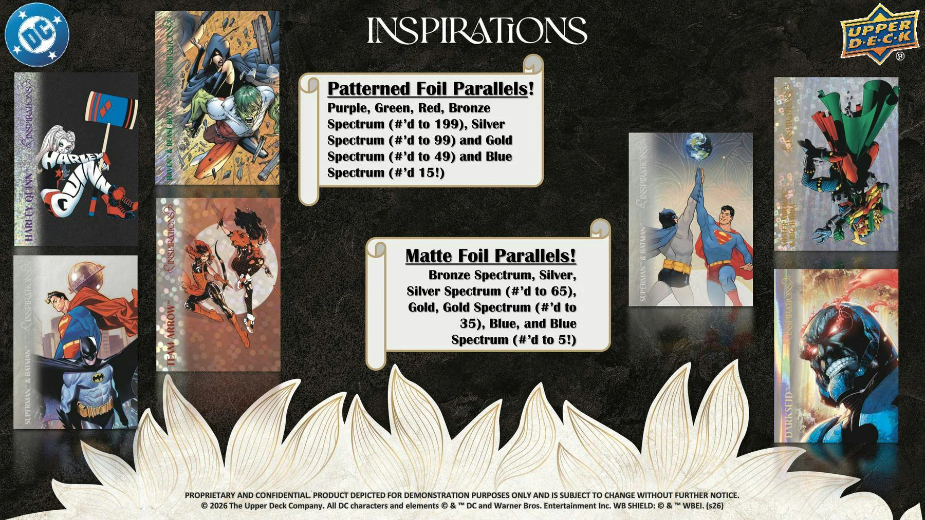2026 Upper Deck Inspirations: The World of DC Hobby Box (Pre-Order) - Image 3