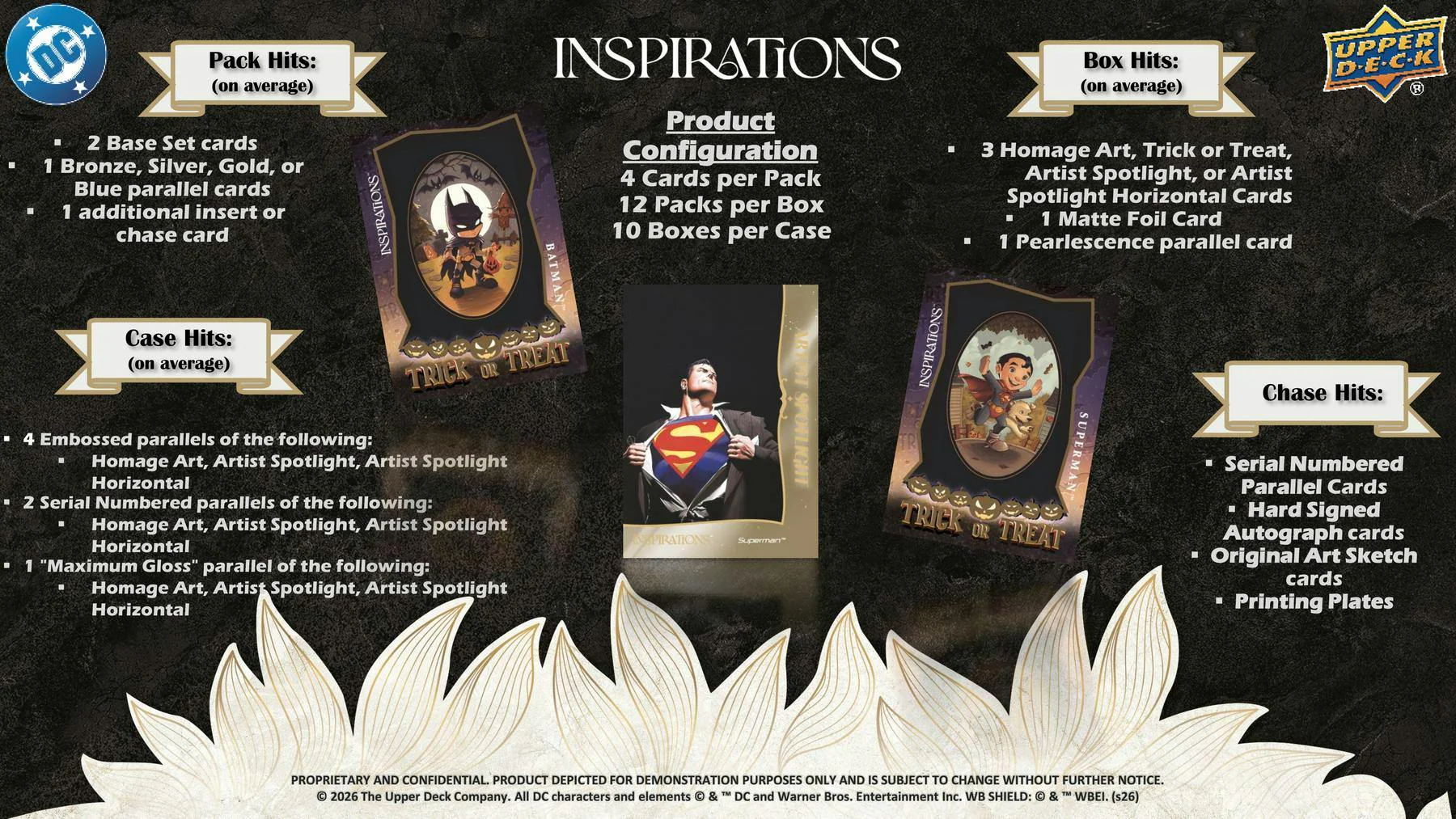 2026 Upper Deck Inspirations: The World of DC Hobby Box (Pre-Order) - Image 6