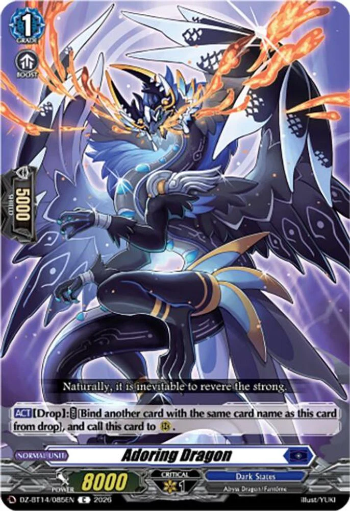 Adoring Dragon - DZ-BT14/085EN - Common