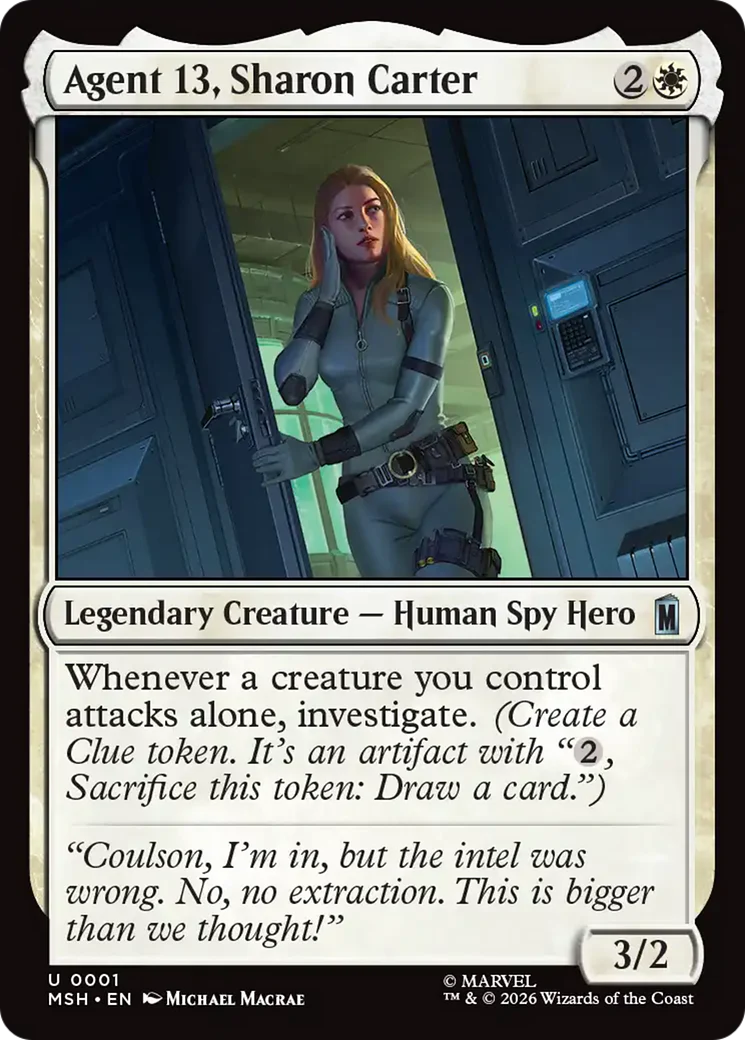 Agent 13, Sharon Carter (MSH)