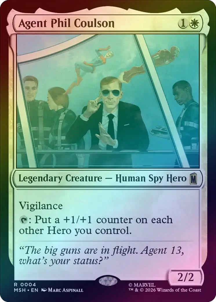 Agent Phil Coulson (Foil) (MSH)