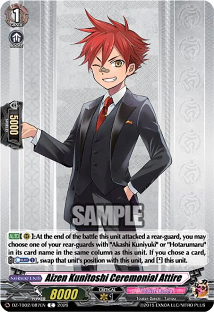 Aizen Kunitoshi Ceremonial Attire - DZ-TB02/087EN - Common
