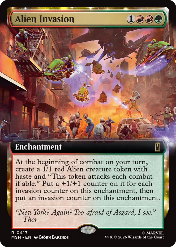 Alien Invasion - Extended Art (MSH)