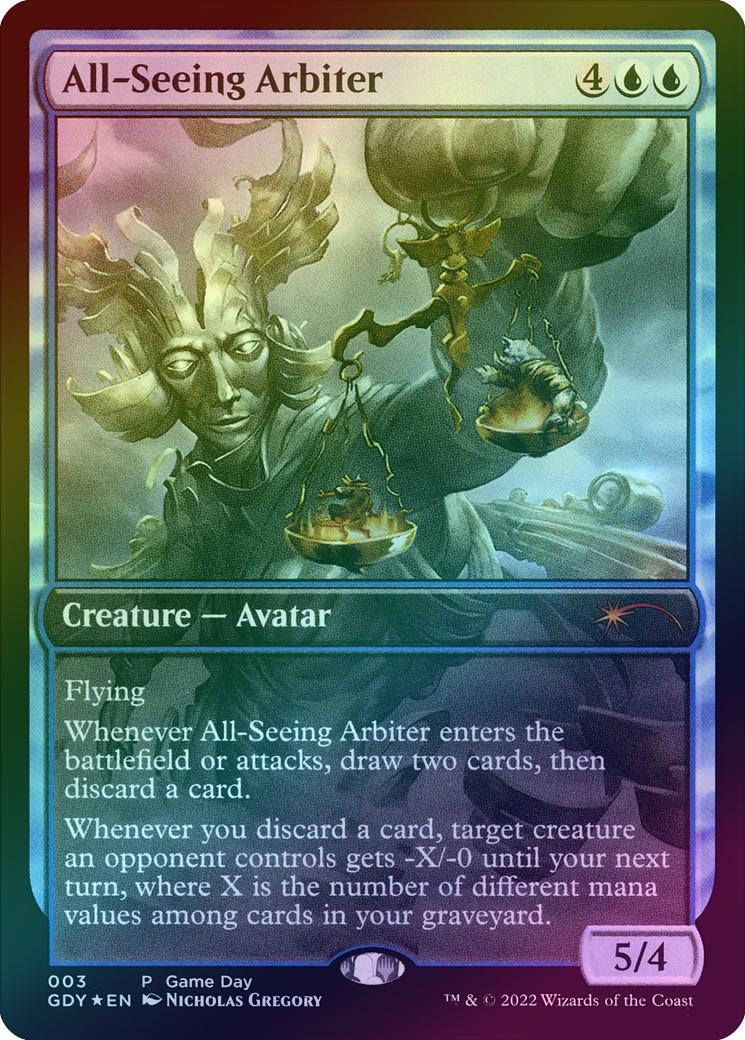 All-Seeing Arbiter - Game Day Promo (Foil) (GDY)