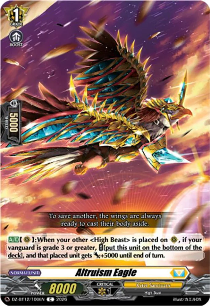 Altruism Eagle - DZ-BT12/100EN - Common