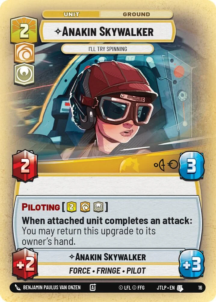 Anakin Skywalker - I'll Try Spinning - 16 - Uncommon