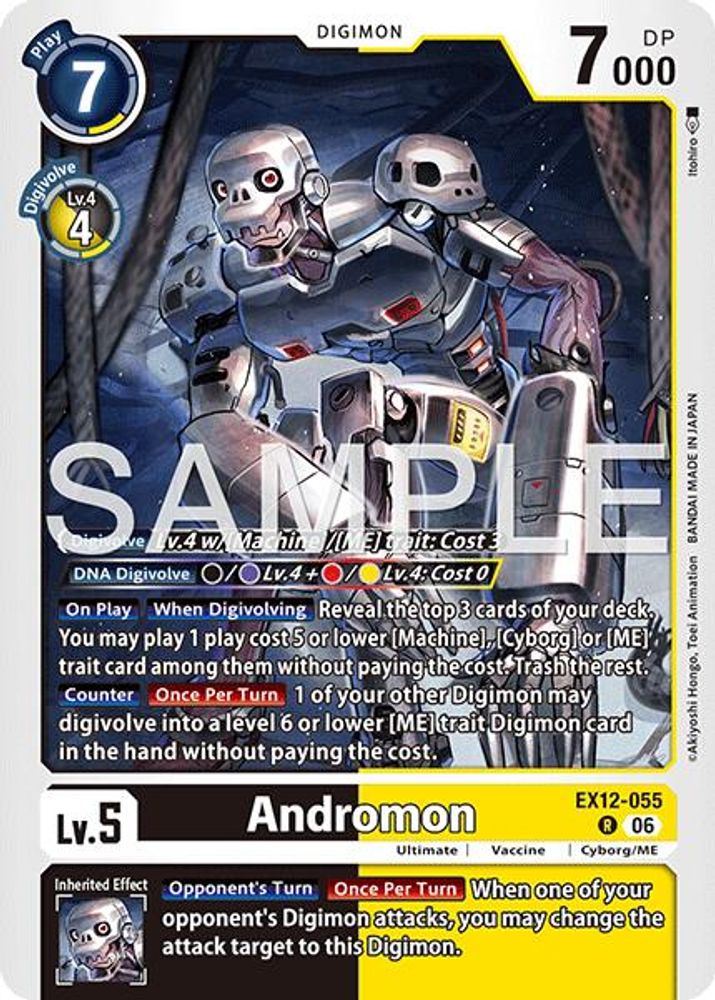 Andromon - EX12-055 - Rare