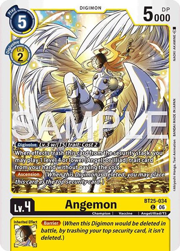 Angemon - BT25-034 - Common