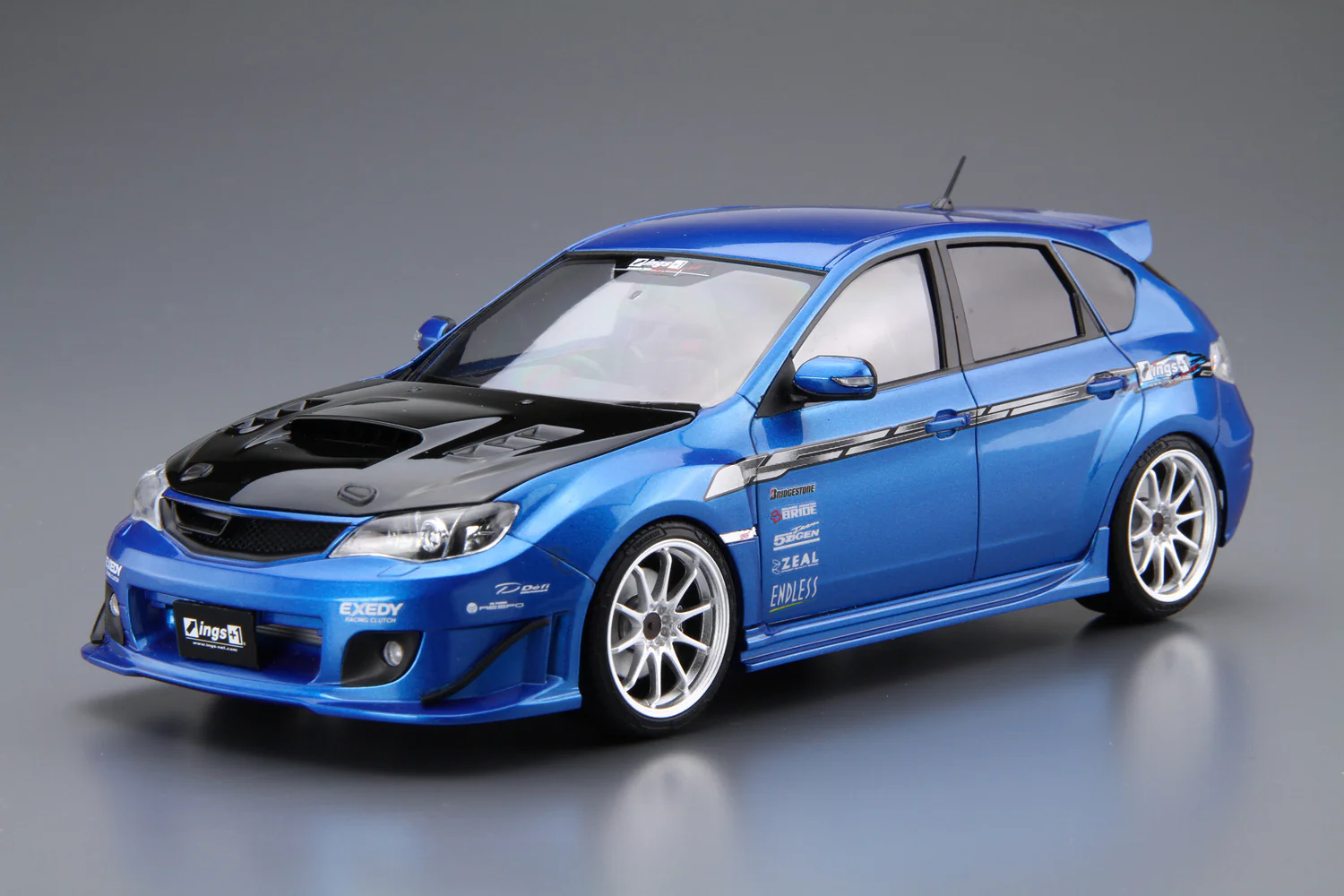 Aoshima - '07 ings GRB Subaru Impreza WRX STI 1/24 [TC35] - Image 2