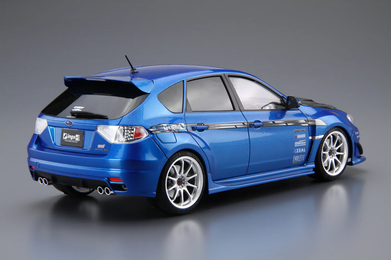 Aoshima - '07 ings GRB Subaru Impreza WRX STI 1/24 [TC35] - Image 3