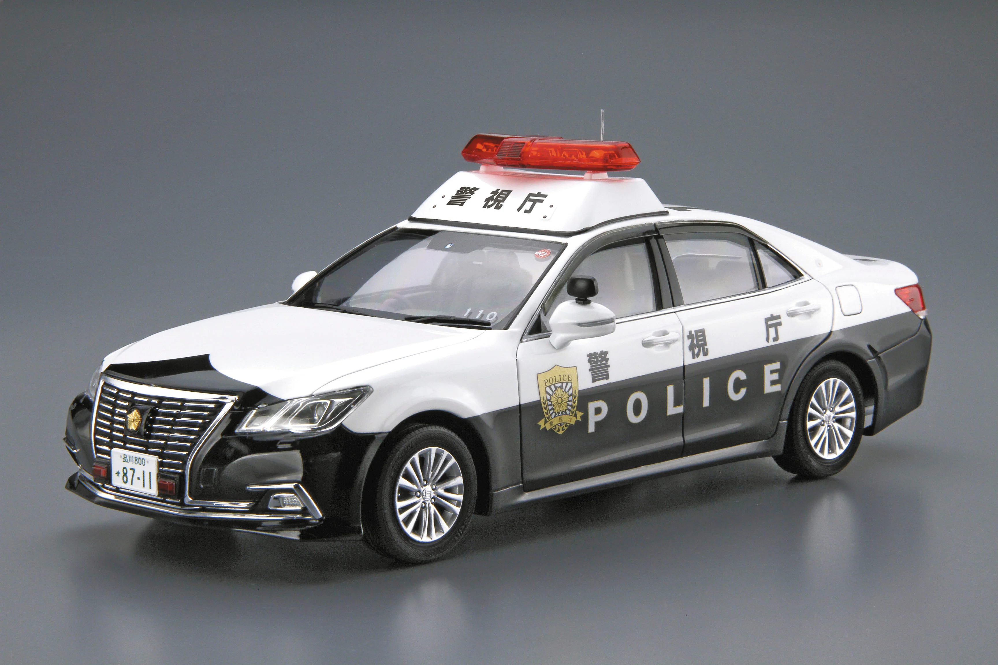 Aoshima - 2016 Toyota GRS210-AETRH Crown Patrol Car 1/24 [MC129] - Image 2