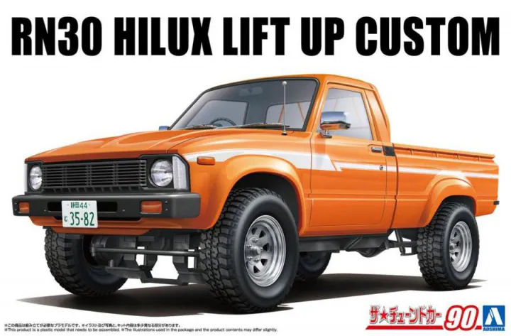 Aoshima - '78 RN30 Toyota Hilux Lift Up Custom 1/24
