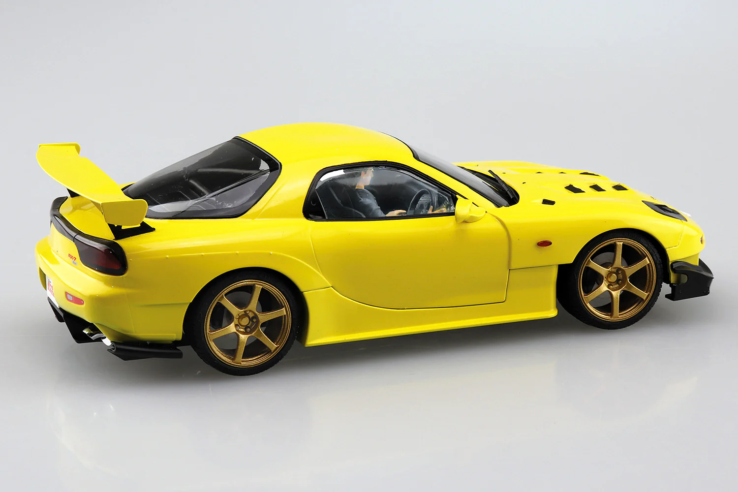 Aoshima - Initial D #15: Keisuke Takahashi FD3S Mazda RX-7 (Project D Ver. with Figure) 1/24 - Image 3